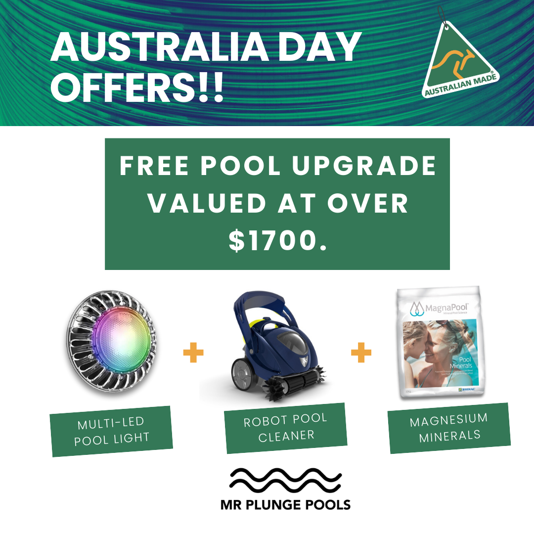 AUS DAY SPECIAL DEAL - FREE $1700+ Pool Upgrade