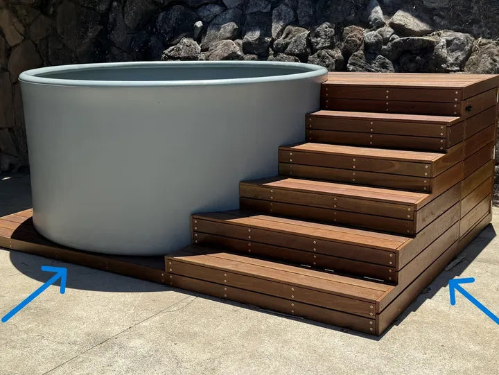 ReadyDeck base stairs and landing (complete)